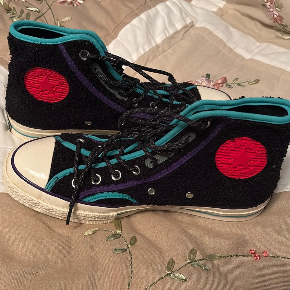 Converse Chuck 70 Hi Retro Sherpa Sneakers NWT
